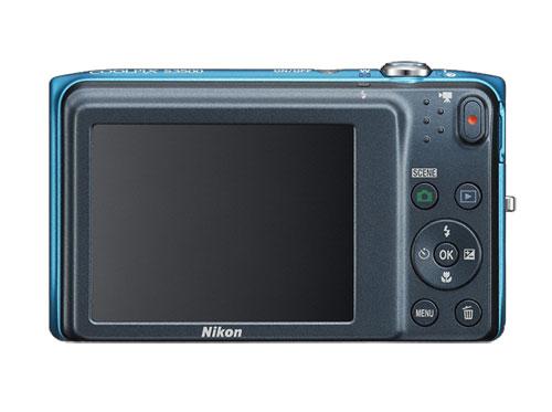 Appareil Photo Numérique Compact Nikon Coolpix S3500 - 20,48 Mpix - Zoom Optique 7x - Écran 2,7" - Noir - Ultra-fin Et Facile à Utiliser