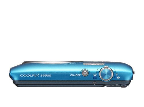 Nikon-CoolPix-S3500-Bleu-