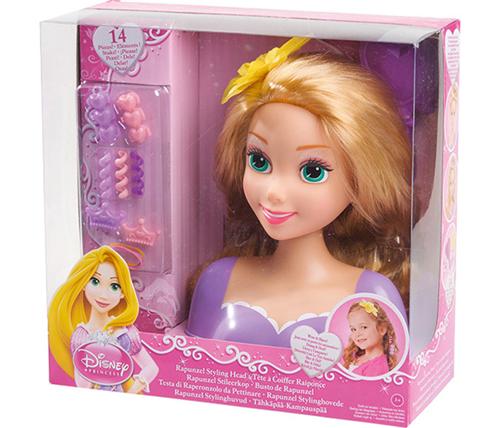 IMC TOYS Tête à coiffer de luxe - Disney Princesse Raiponce pas