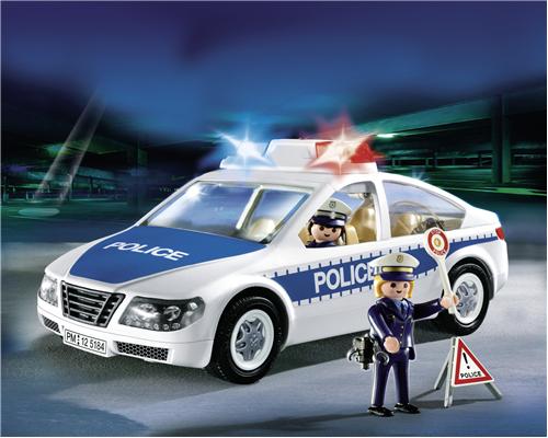 Voiture de police Playmobil City action