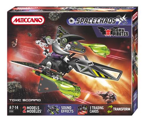 Meccano Space Chaos Toxic Scorpio Dark Pirates Meccano Achat prix fnac