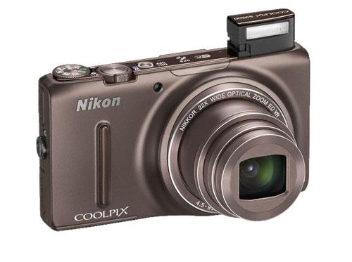 Nikon-CoolPix-S9500-Marron-