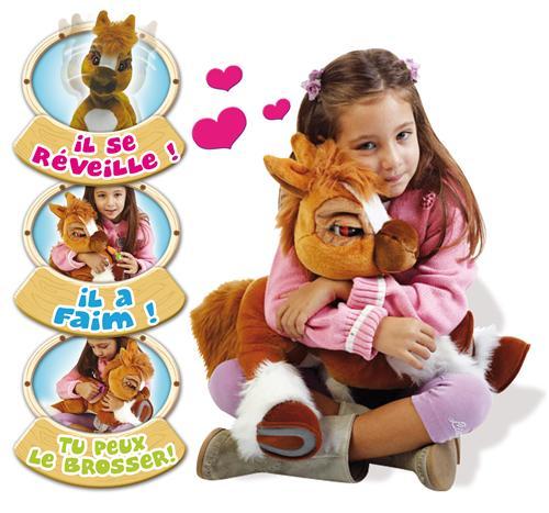 Toffee Emotions Animaux de Compagnie Peluche Poney Cheval