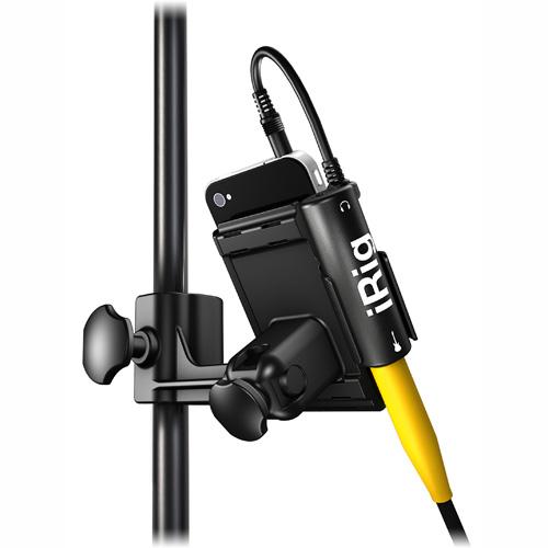 Support Téléphone UPKOCH Pour Pied Micro - Clip Réglable 180° - Compatible Guitare, Instruments, Sport