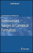 Noncovariant gauges in canonical formalism