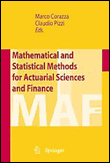 Mathematical and statistical methods for actuarial sciences