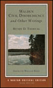Walden, civil disobedience and other writings