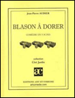 Blason à dorer
