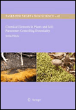 Chemical elements in plants and soil: parameters controlling