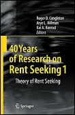 40 years of research on rent seeking 1