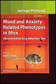 Mood and anxiety related phenotypes in mice