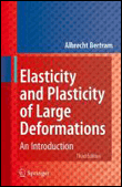 Elasticity and plasticity of large deformations