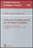 Software architectures for product families