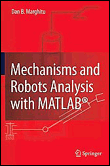 Mechanisms and robots analysis with matlab