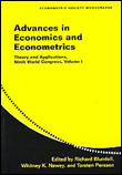 Advances in economics and econometrics 3 volume set