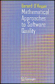 Mathematical approaches to software quality