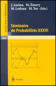 Séminaire de probabilités xxxvi