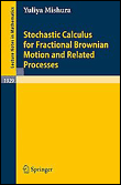 Stochastic calculus for fractional brownian motion and relat