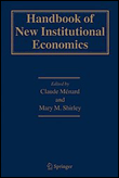 Handbook of new institutional economics