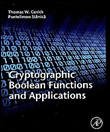 Cryptographic boolean functions and applications