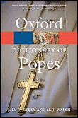 A dictionary of popes