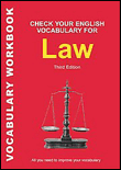 Check your english vocabulary for law