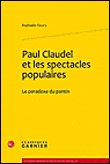 Paul claudel et les spectacles populaires - le paradoxe du pantin