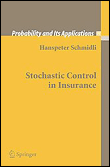 Stochastic control in insurance