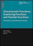 Characteristic functions, scattering functions and transfer