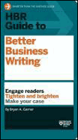 Hbr guide to better business writing