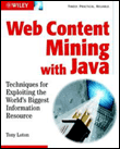 Web content mining with java