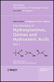 The chemistry of hydroxylamines, oximes and hydroxamic acids
