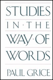 Studies in the way of words