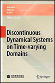 Discontinuous dynamical systems on time-varying domains