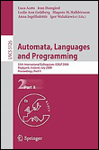 Automata, languages and programming