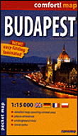 Budapest 1/15.000 (ang) (carte format de poche lam