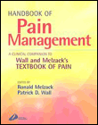 Handbook of pain management