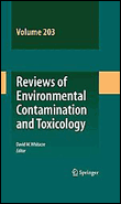 Reviews of environmental contamination and toxicology vol 20