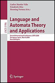 Language and automata theory and applications