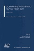 Diophantine analysis and related fields 2011: darf - 2011