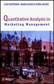 Quantitative analysis in marketing management