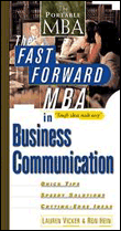 The fast forward mba in business communication