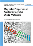 Magnetic properties of antiferromagnetic oxide materials