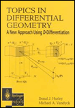 Topics in differential geometry: a new approach using d-diff