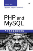 PHP AND MYSQL PHRASEBOOK