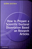 How to prepare a scientific doctoral dissertation based on r