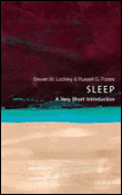 Sleep: a very short introduction
