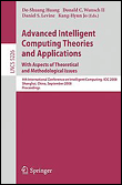 Advanced intelligent computing theories and applications wit