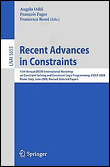 Recent advances in constraints