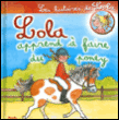 Lola apprend à faire du poney